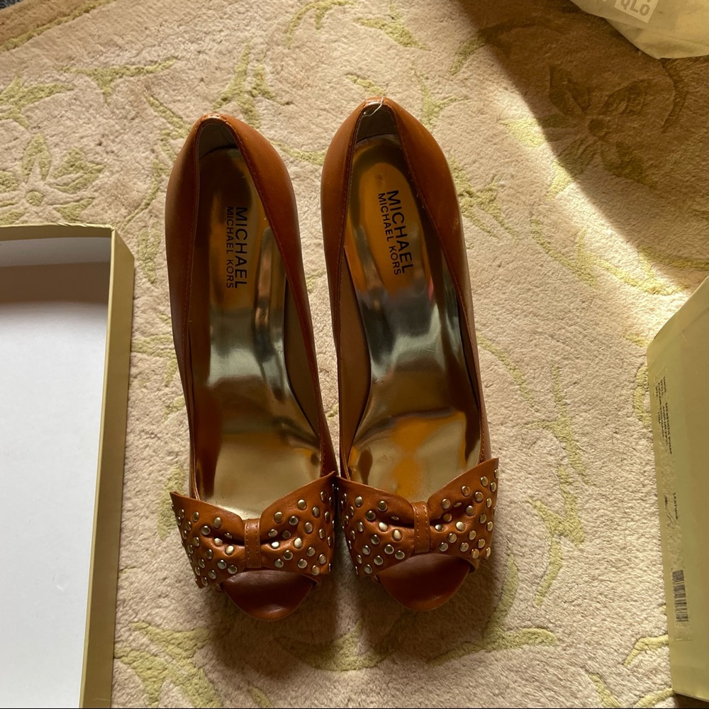 Michael Kors Leather Heels